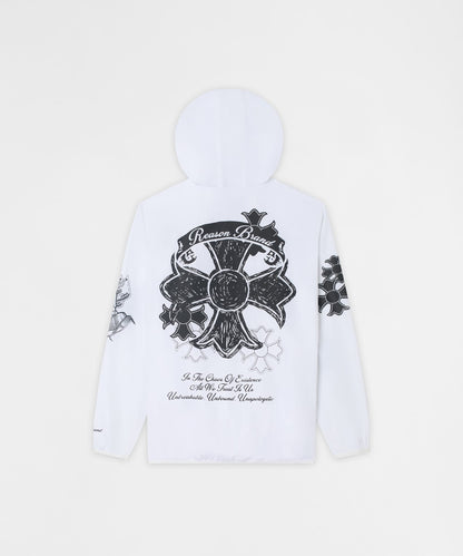 Reason Clothing Trusted | Architects Rebellion Anorak Jacket - White