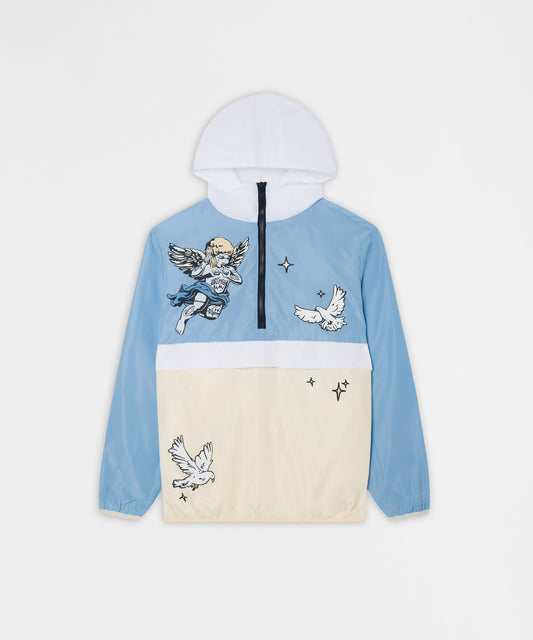 Reason Clothing Everyday | Cherub Flight Anorak Jacket - Light Blue