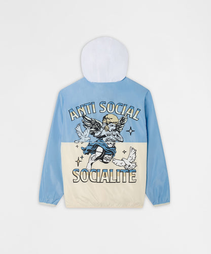 Reason Clothing Everyday | Cherub Flight Anorak Jacket - Light Blue