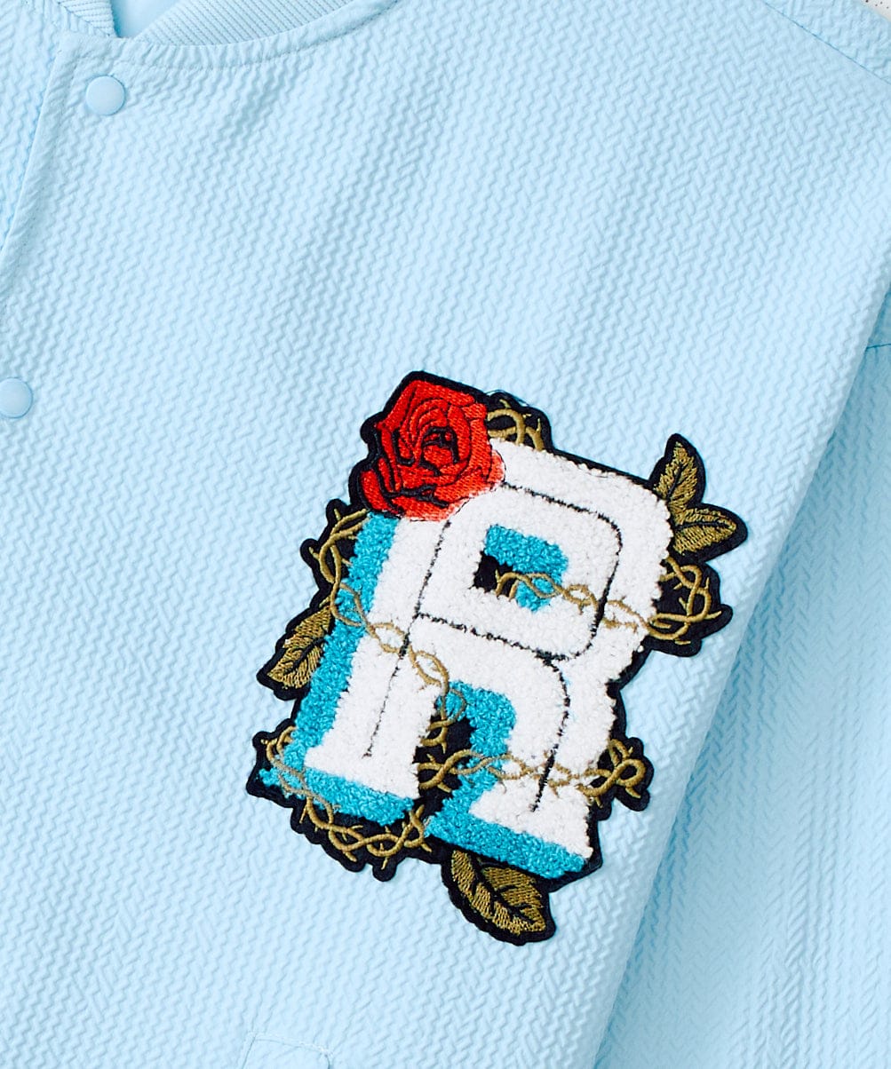 Reason Clothing Premium | Coaches Chenille Jacket - Light Blue
