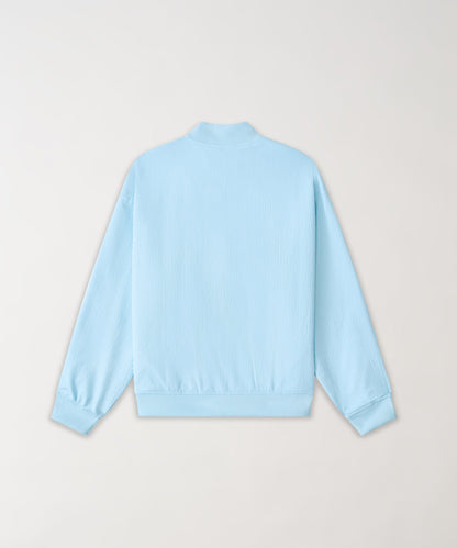Reason Clothing Premium | Coaches Chenille Jacket - Light Blue