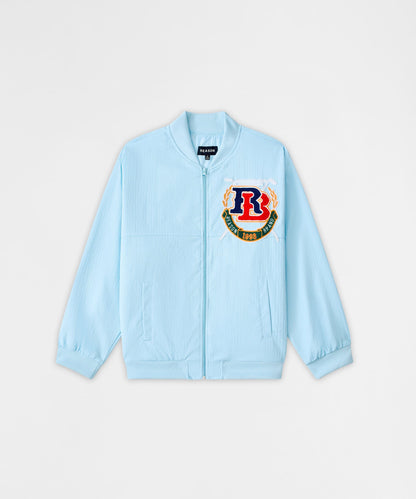 Reason Clothing Featured | Coaches Chenille Jacket - Light Blue
