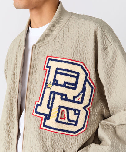 Reason Clothing Premium | Coaches Chenille Jacket - Light Green
