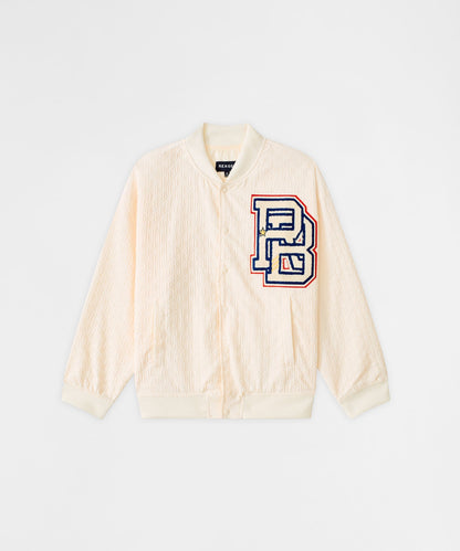 Reason Clothing Hot Sale | Coaches Chenille Jacket - White