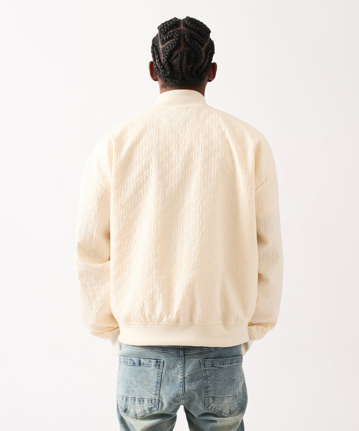 Reason Clothing Hot Sale | Coaches Chenille Jacket - White