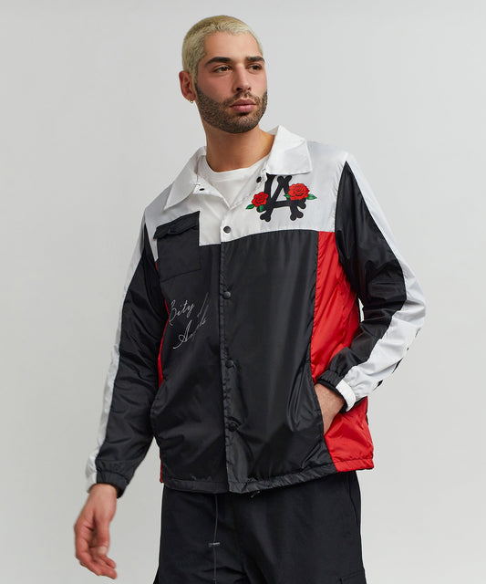 Reason Clothing Best Price | Los Angeles Coaches Jacket - Black