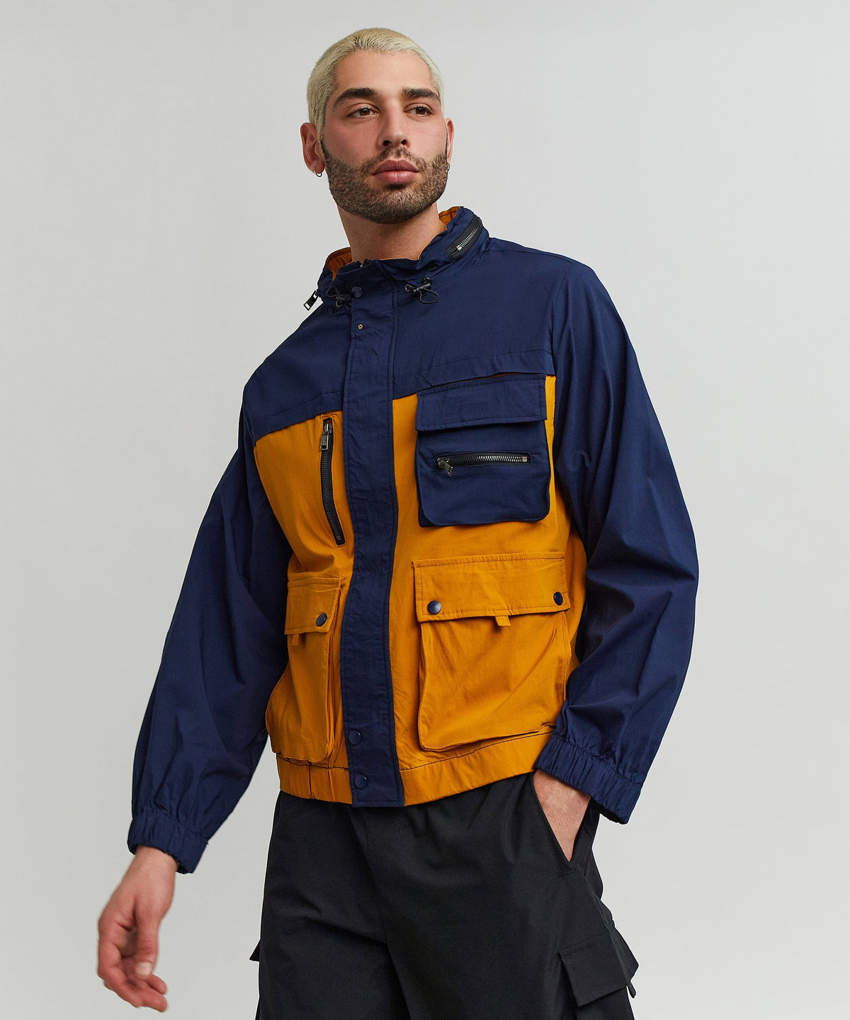 Reason Clothing Best Price | Utility Strech Nylon Jacket