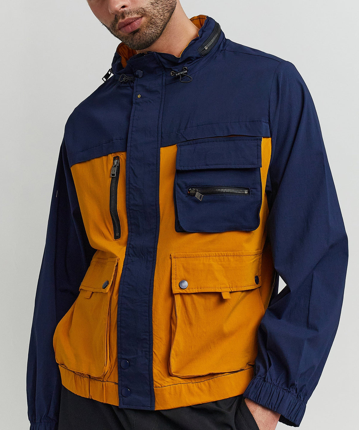 Reason Clothing Best Price | Utility Strech Nylon Jacket