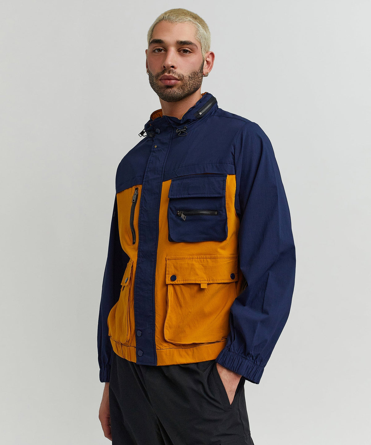 Reason Clothing Best Price | Utility Strech Nylon Jacket