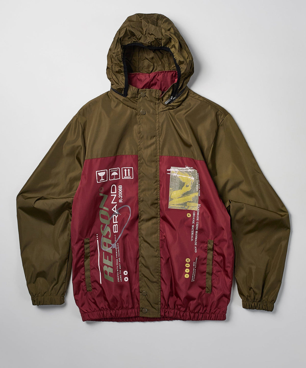 Reason Clothing Quality | Flame Nylon Jacket