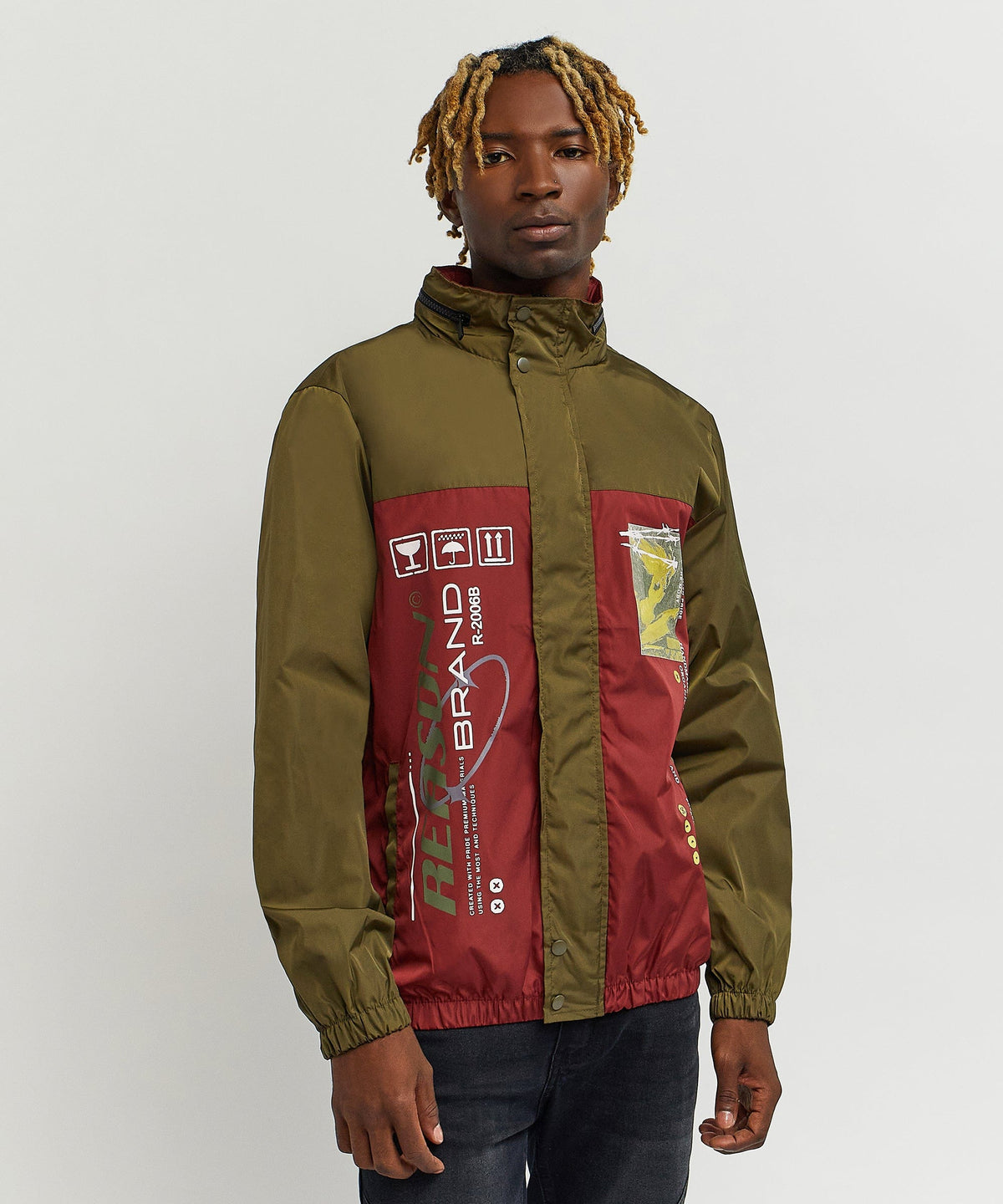 Reason Clothing Quality | Flame Nylon Jacket