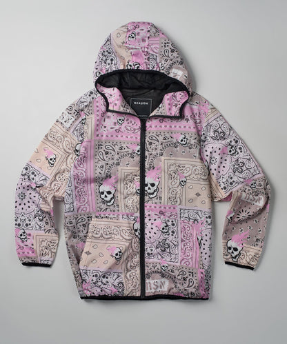Reason Clothing Sale | Paisley Full Zip Anorak