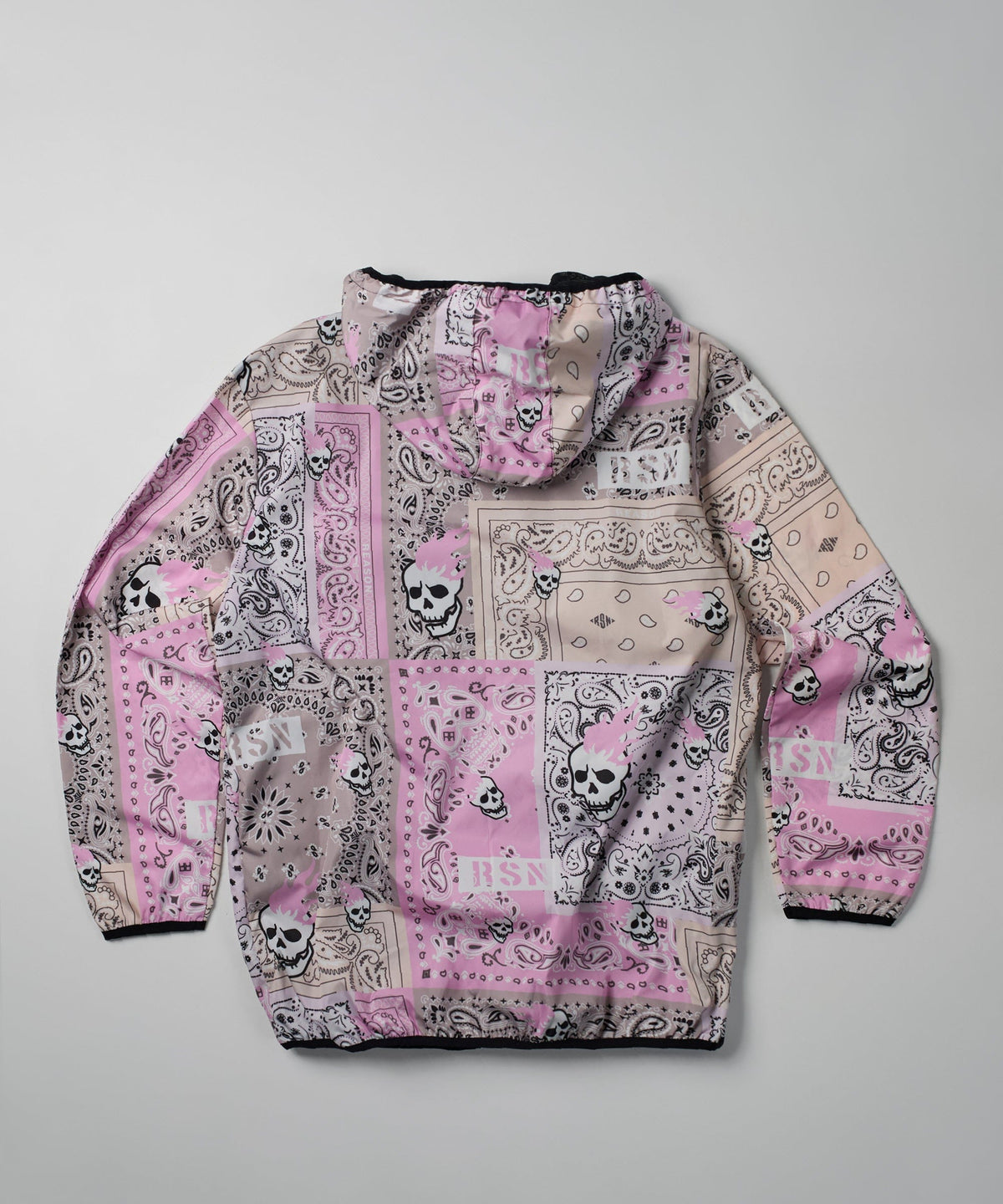 Reason Clothing Sale | Paisley Full Zip Anorak