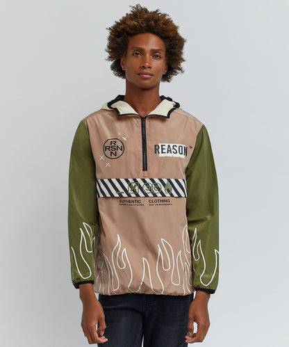 Reason Clothing Signature | Built To Last Pullover Jacket
