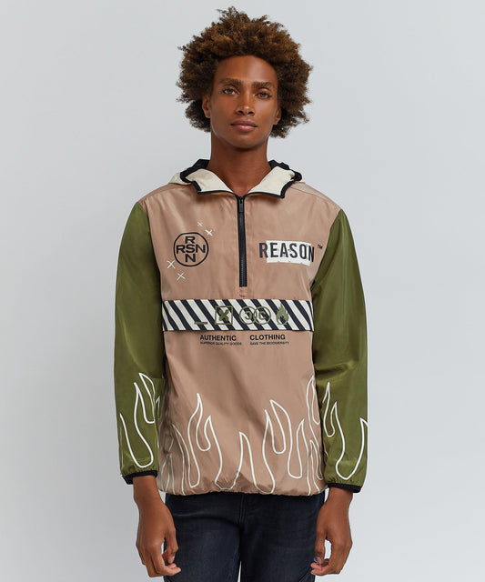 Reason Clothing Signature | Built To Last Pullover Jacket