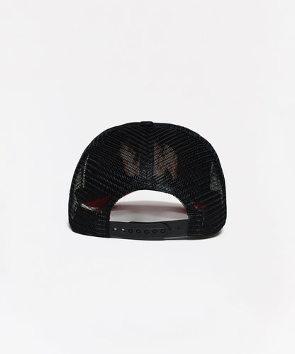 Reason Clothing Featured | NY Graphic Trucker Hat - Black/Red