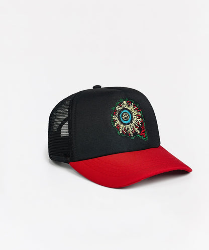 Reason Clothing Hot Sale | Mishka Rock Eyeball Embroidered Hat - Black