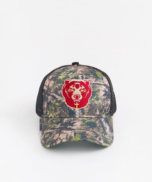 Reason Clothing Smart Buy | Mishka Camo Death Adder Cap - Olive Green