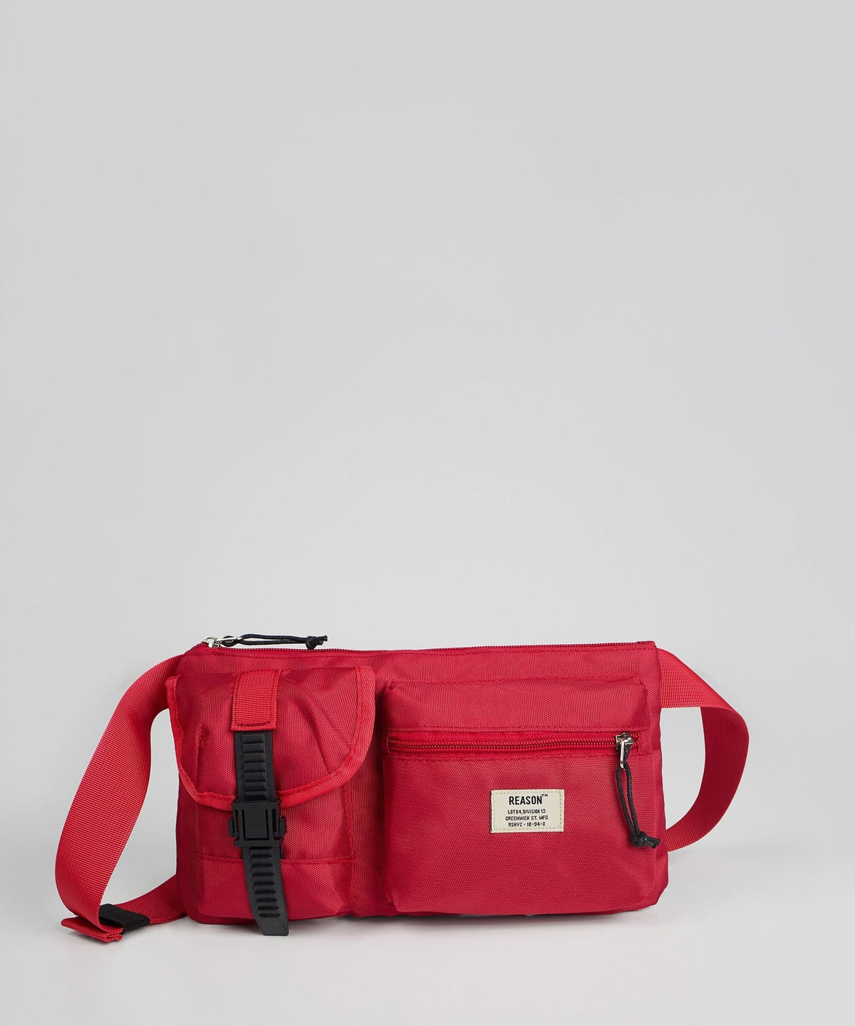 Reason Clothing Great Value | Jett Crossbody Bag - Red