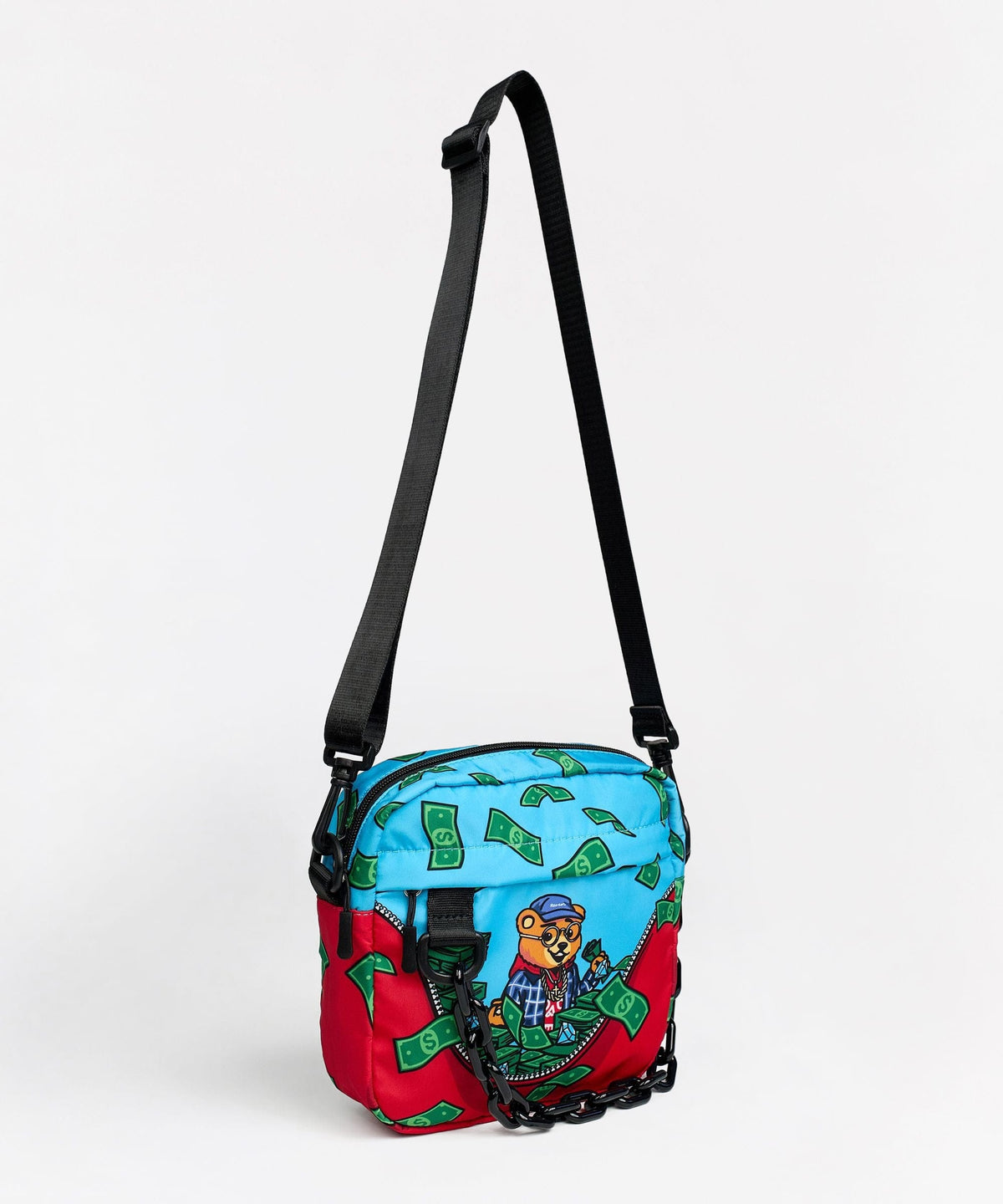 Reason Clothing Signature | Hustle Bear Crossbody Bag