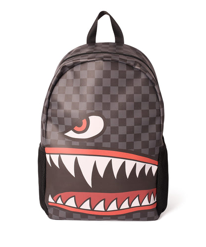 Reason Clothing Smart Buy | Checker Face Backpack PU - Black