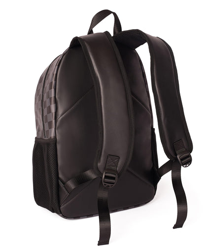 Reason Clothing Smart Buy | Checker Face Backpack PU - Black