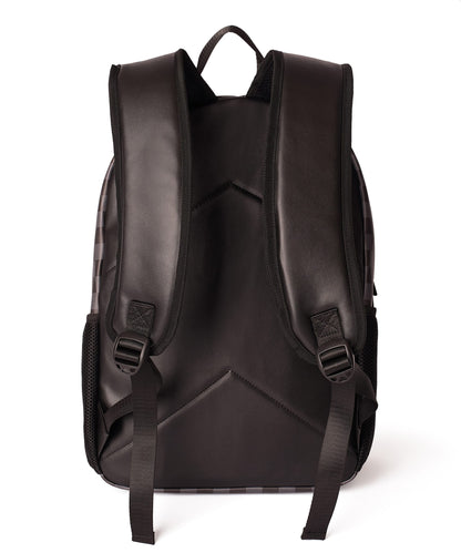 Reason Clothing Smart Buy | Checker Face Backpack PU - Black