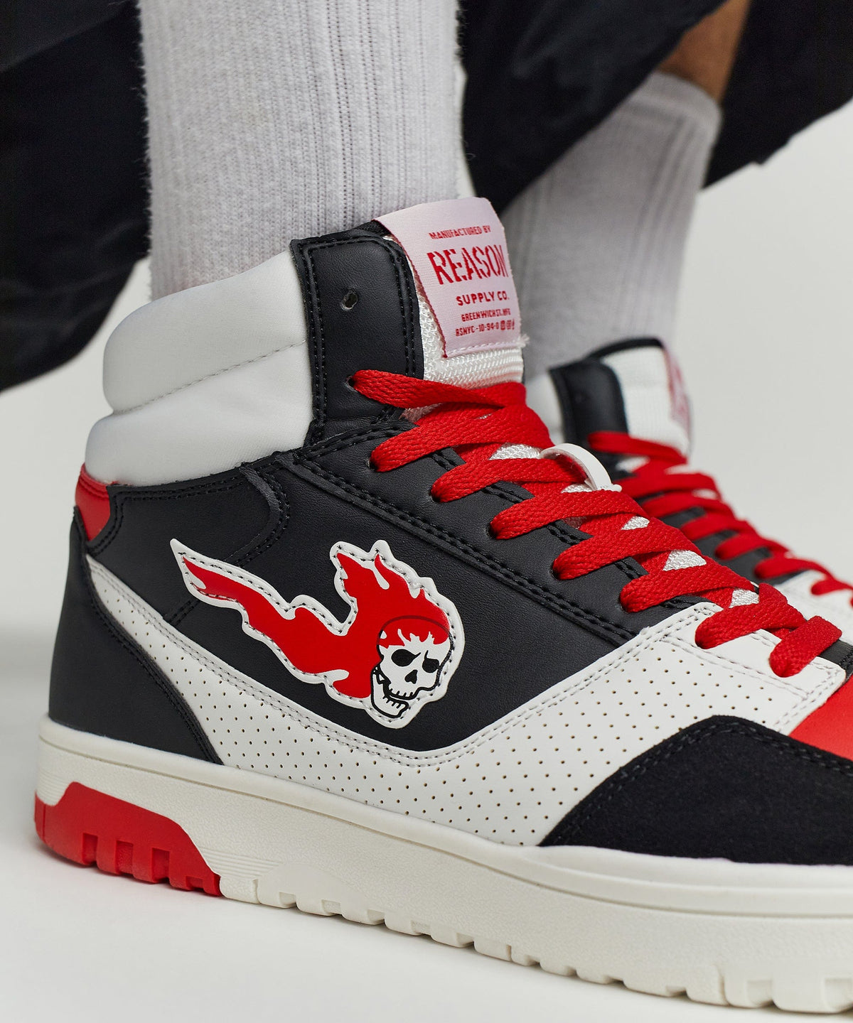 Reason Clothing Exclusive | Stomper High Top Sneakers