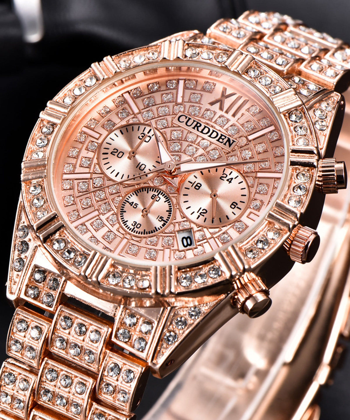 Reason Clothing Hot Sale | Santorini Rose Diamond Watch