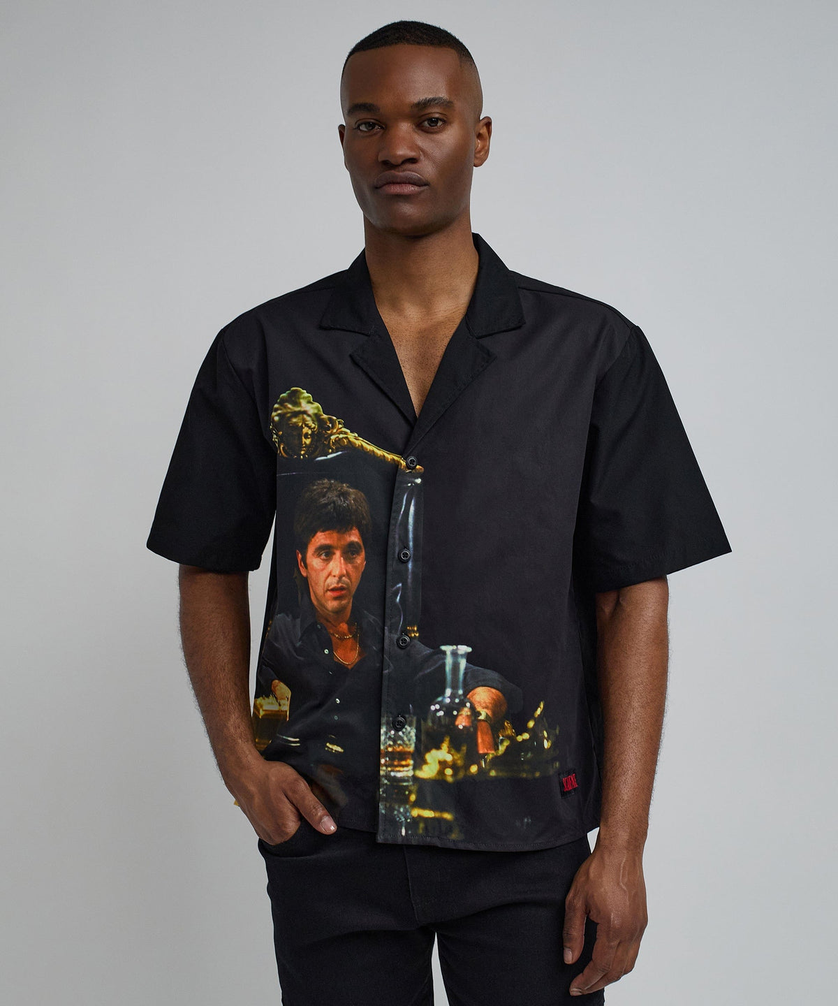 Reason Clothing Discount | Scarface Button-Down Shirt