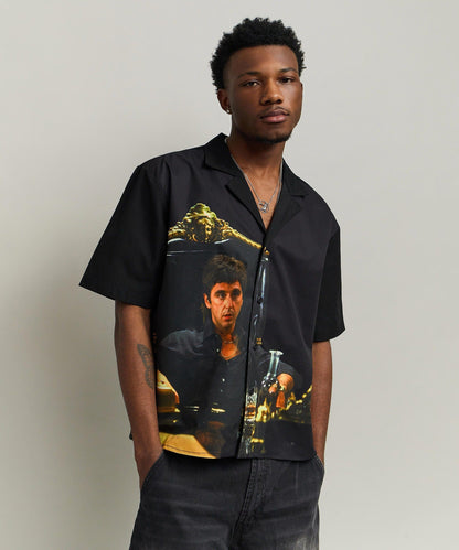 Reason Clothing Discount | Scarface Button-Down Shirt