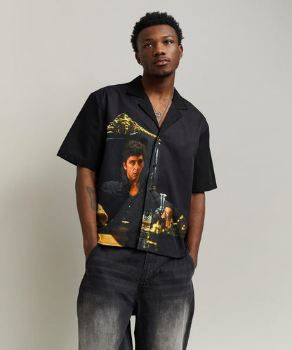 Reason Clothing Discount | Scarface Button-Down Shirt