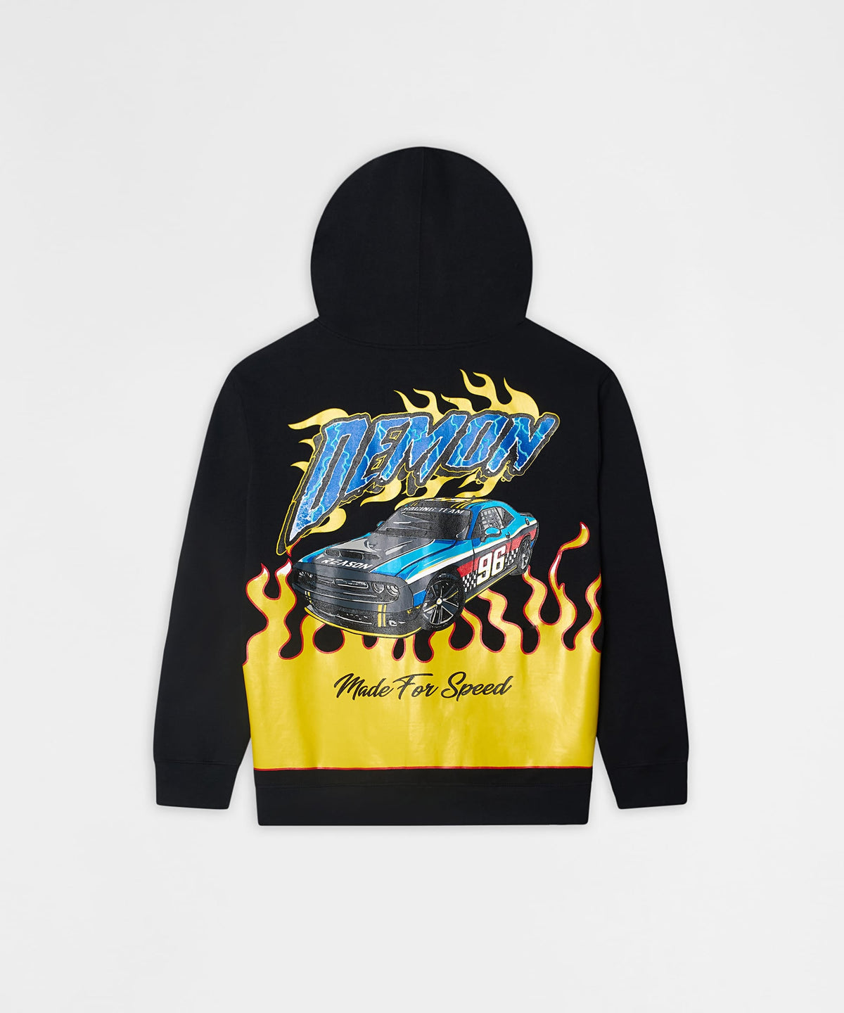 Reason Clothing Trending | Dodge Demon Full Zip Hoodie - Black