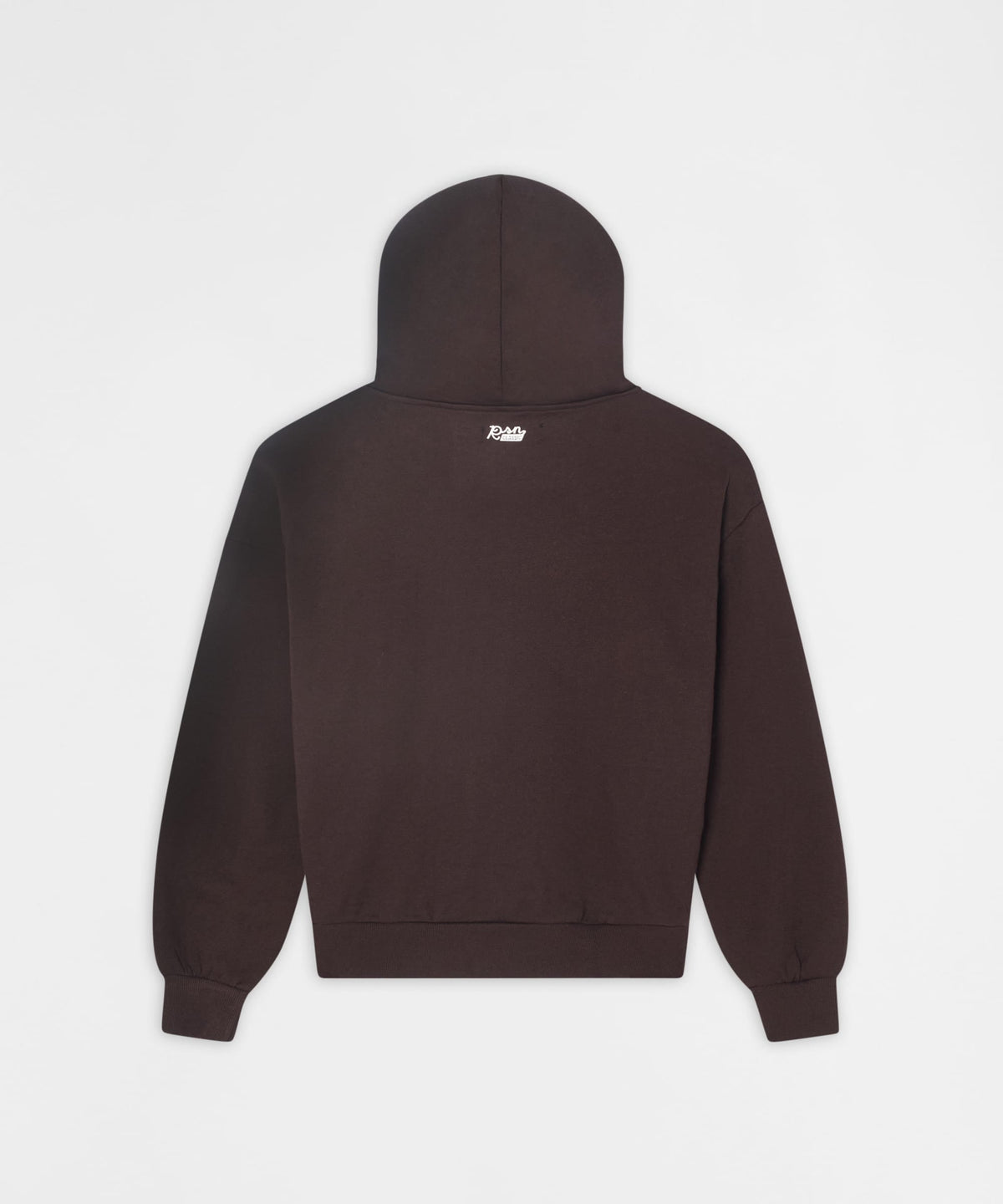 Reason Clothing Popular | Essential Pull Over Boxy Fit Hoodie - Brown