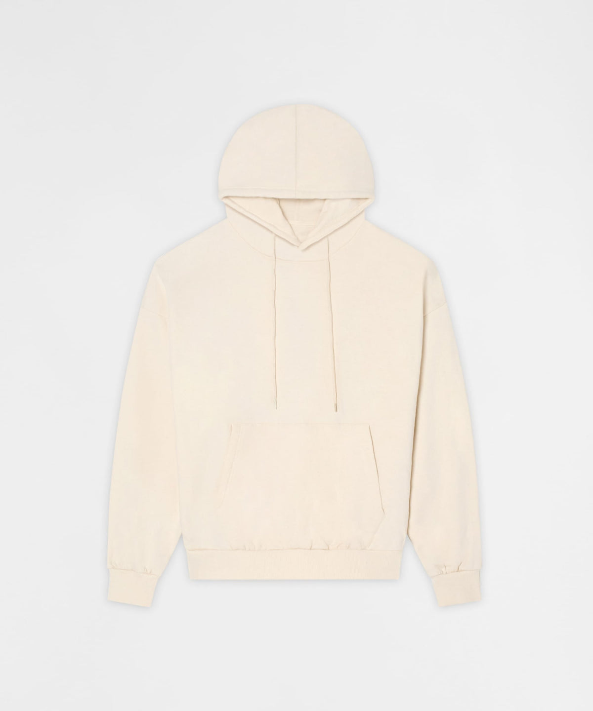 Reason Clothing Latest | Essential Pull Over Boxy Fit Hoodie - Cream