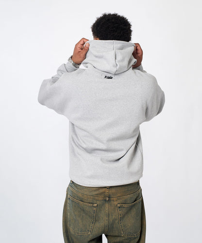 Reason Clothing Value | Essential Pull Over Boxy Fit Hoodie - Heather Grey