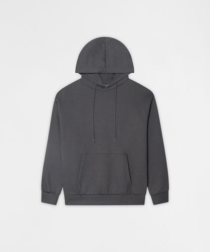 Reason Clothing Customer Favorite | Essential Pull Over Boxy Fit Hoodie - Dark Grey