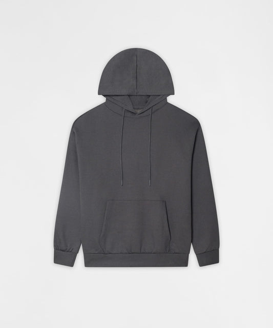 Reason Clothing Customer Favorite | Essential Pull Over Boxy Fit Hoodie - Dark Grey