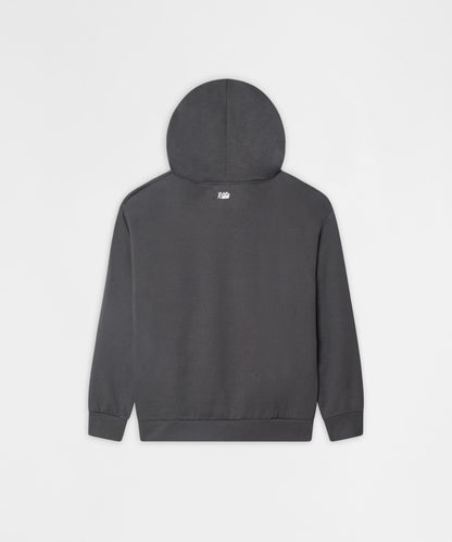 Reason Clothing Customer Favorite | Essential Pull Over Boxy Fit Hoodie - Dark Grey