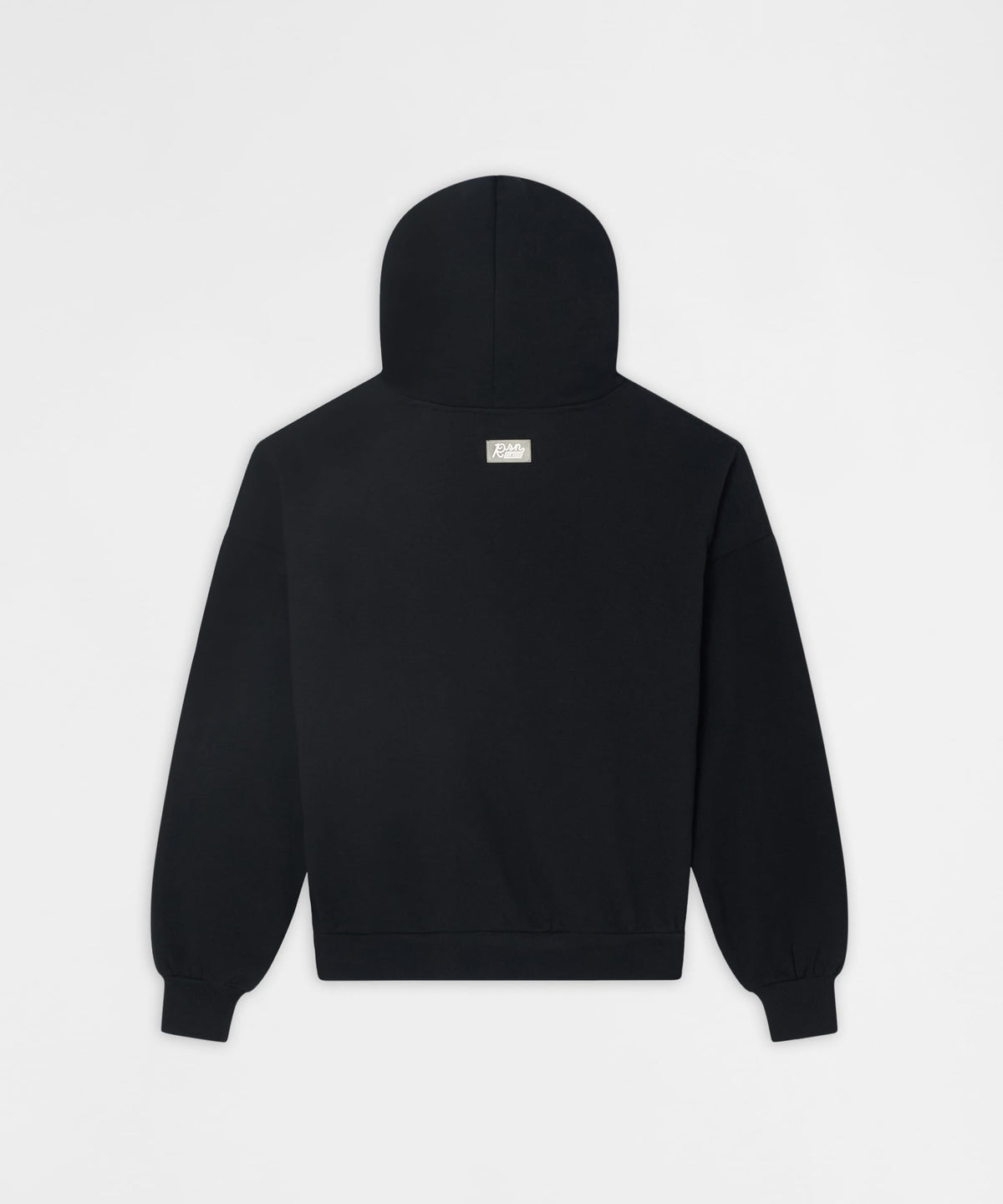 Reason Clothing Signature | Essential Pull Over Boxy Fit Hoodie - Black