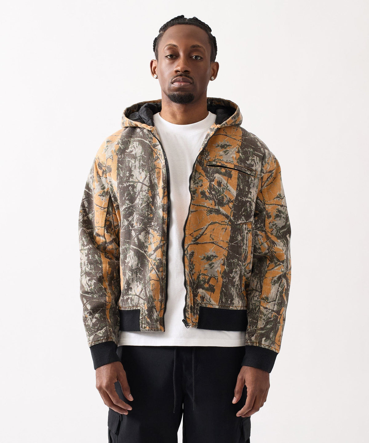Reason Clothing Premium | Workwear Hooded Jacket