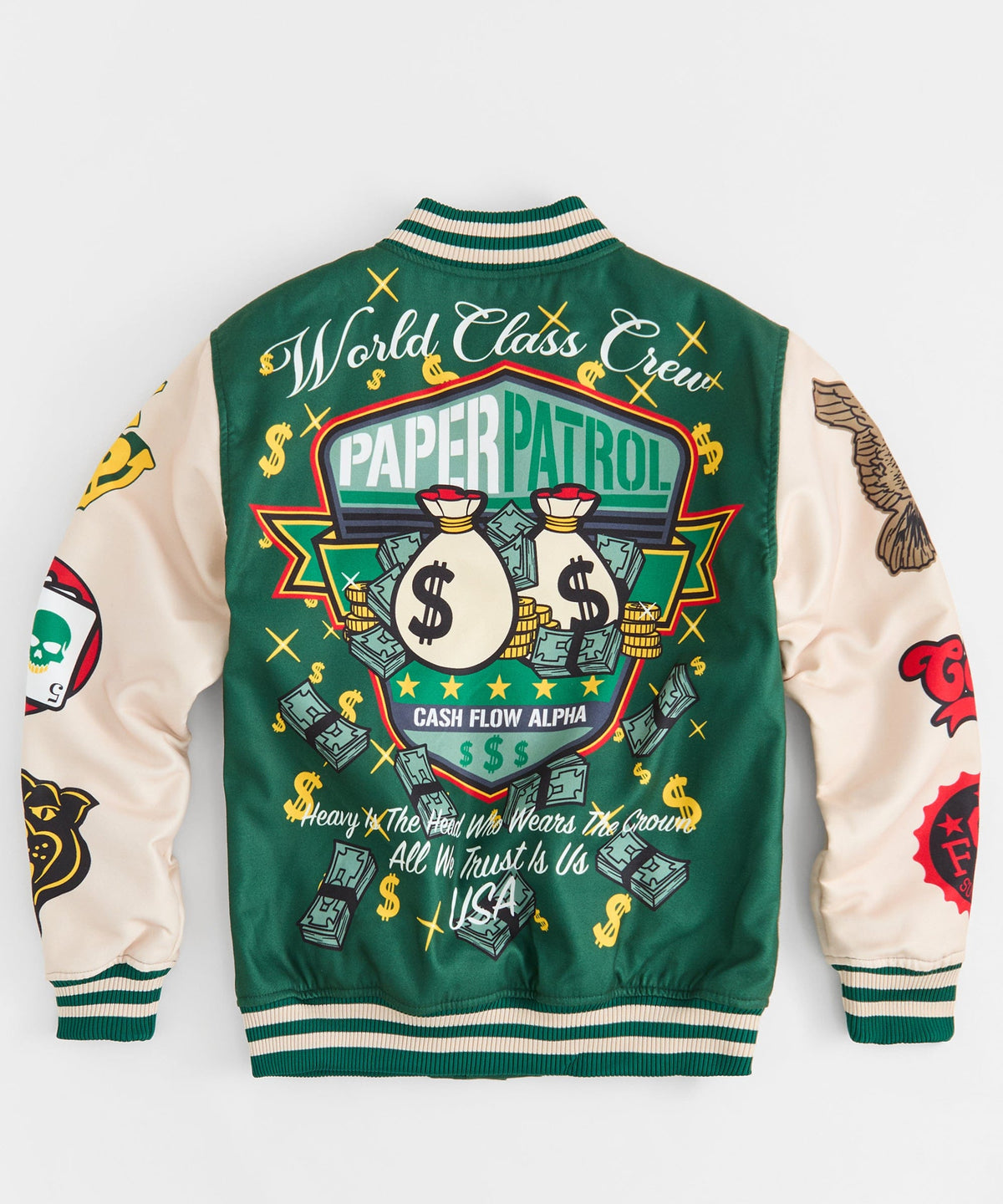 Reason Clothing Everyday | Cash Flow Varsity Jacket