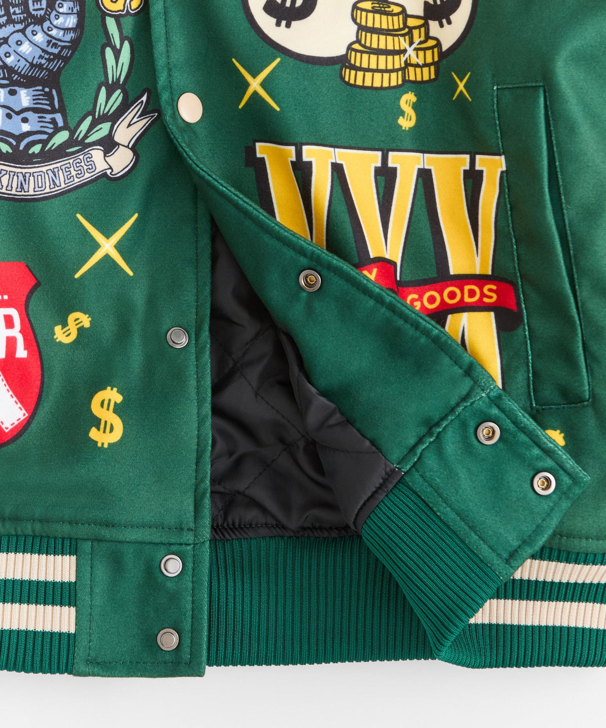 Reason Clothing Everyday | Cash Flow Varsity Jacket