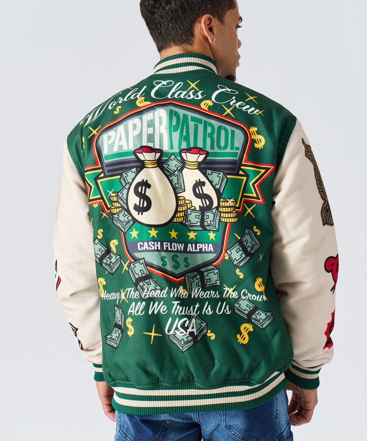 Reason Clothing Everyday | Cash Flow Varsity Jacket