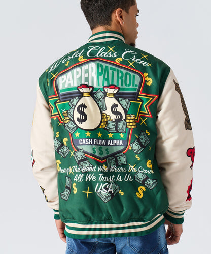 Reason Clothing Everyday | Cash Flow Varsity Jacket