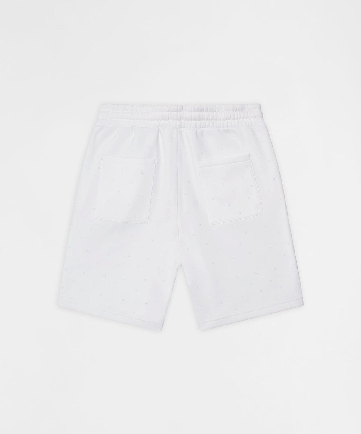 Reason Clothing Deals | Washed Rhinestone Short - White