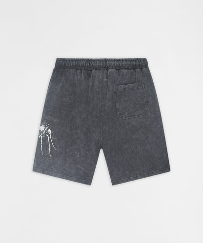 Reason Clothing Value | Toxic Spiderwebs Short - Charcoal