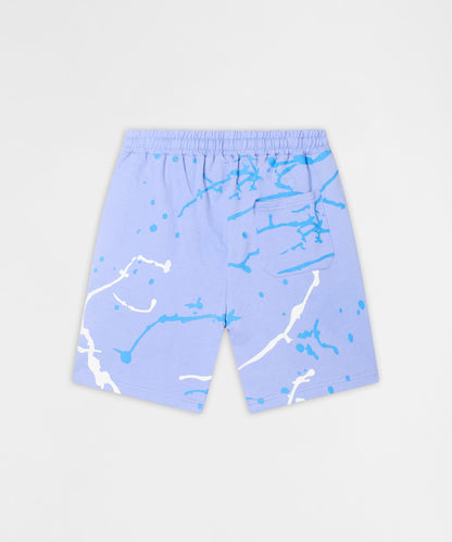 Reason Clothing Trusted | Painted Fleece Short - Blue
