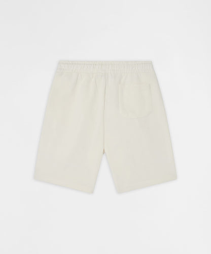 Reason Clothing Premium | Crosses Embroidered Fleece Short - Cream