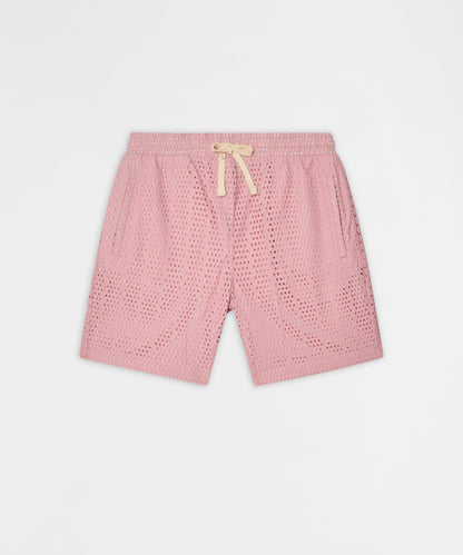 Reason Clothing Best Seller | Riviera Knit Shorts - Pink